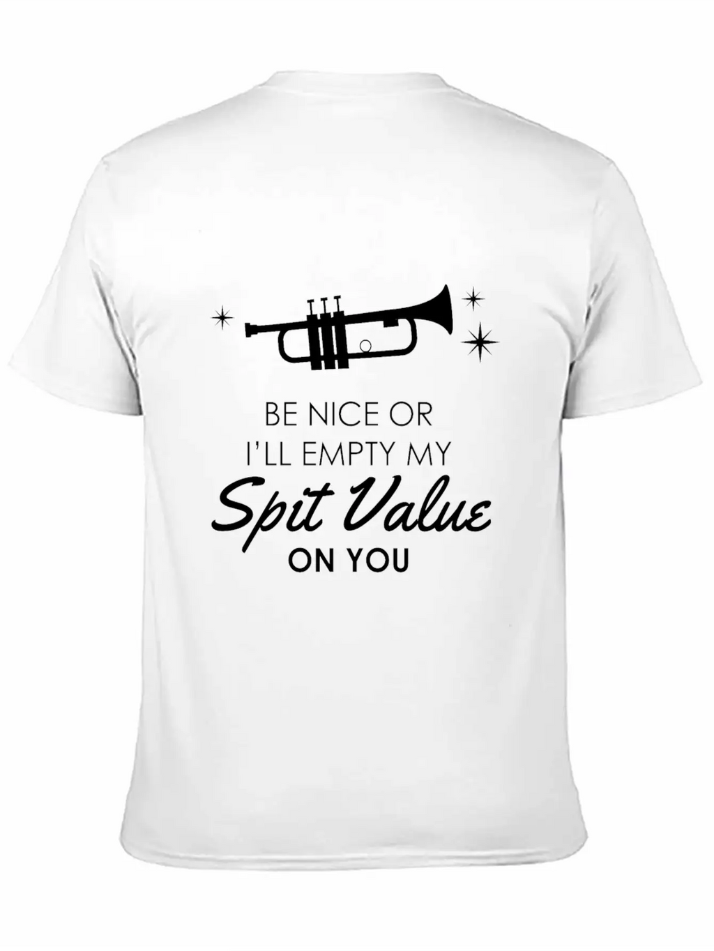 Trumpet - Funny Spit Valve Jazz Music Gift Breathable Graphic T-Shirt – Perfect For Casual Days