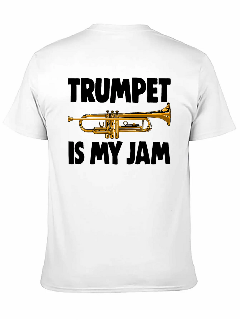 Trumpet Is My Jam Unisex Casual T-Shirt – Clean Design For Daily Comfort