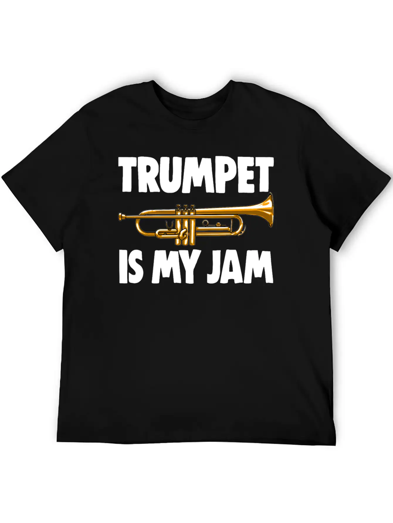 Trumpet Is My Jam Unisex Casual T-Shirt – Clean Design For Daily Comfort