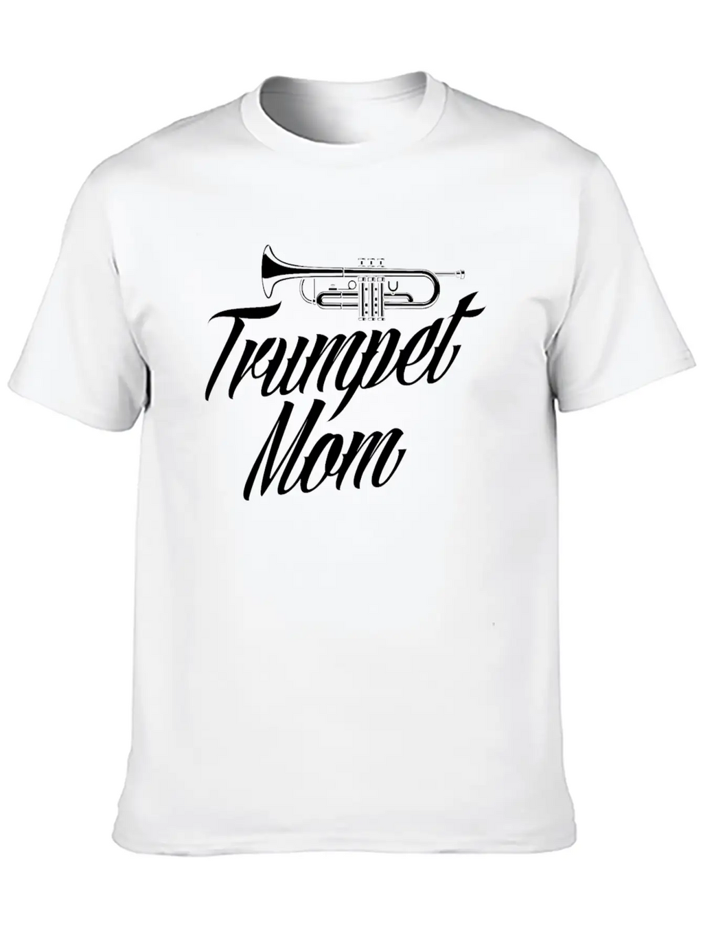 Trumpet Mom Funny Trumpet Player Gift Breathable Soft Cotton T-Shirt – Timeless Casual Look