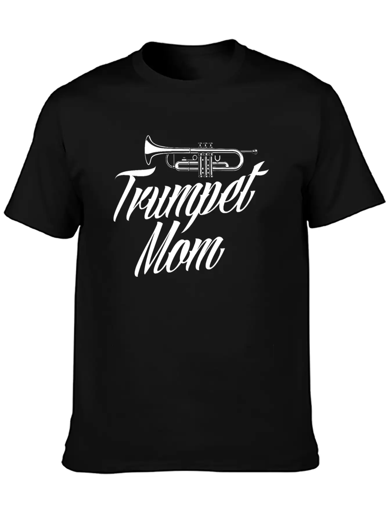 Trumpet Mom Funny Trumpet Player Gift Breathable Soft Cotton T-Shirt – Timeless Casual Look