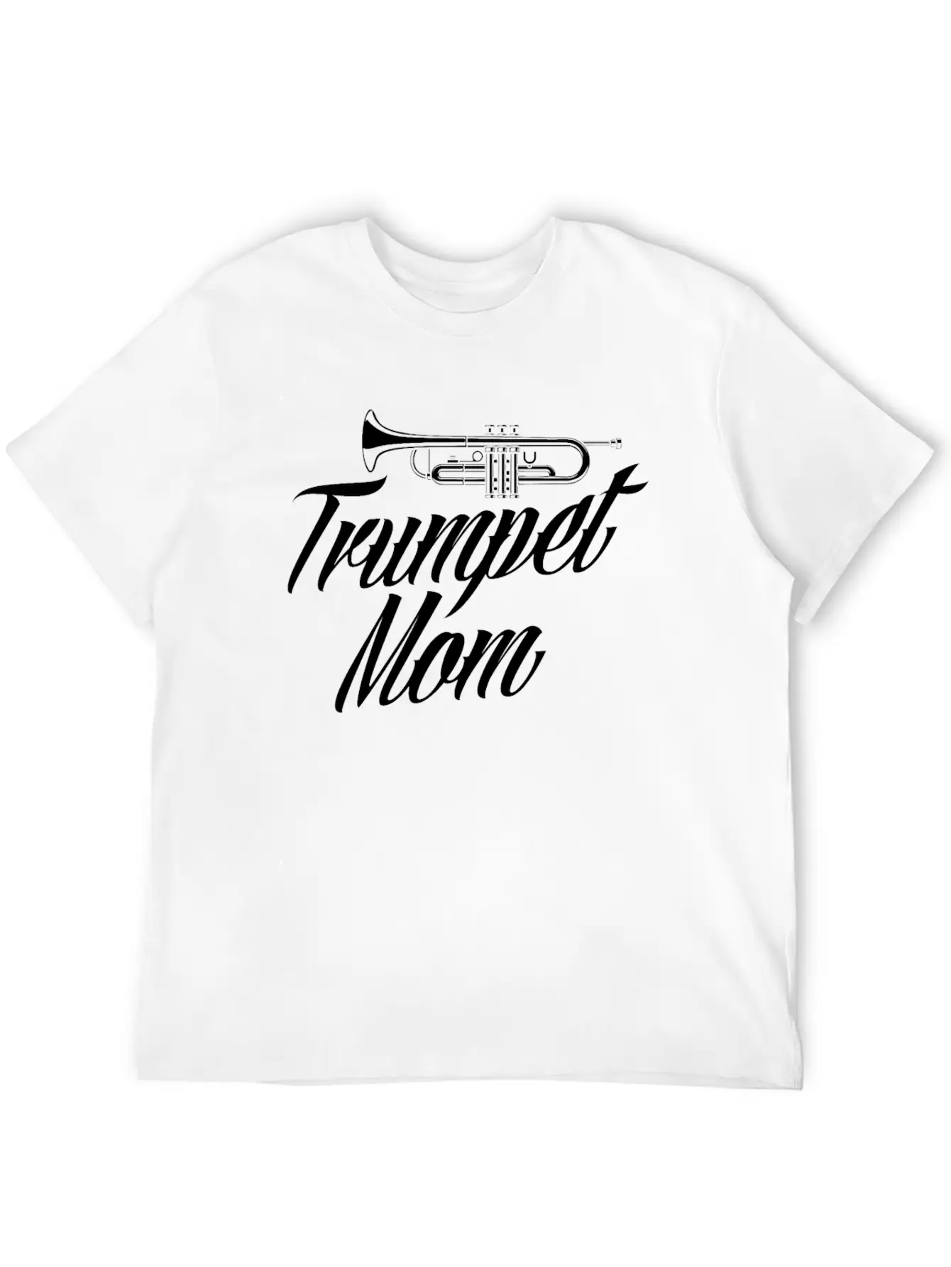 Trumpet Mom Funny Trumpet Player Gift Breathable Soft Cotton T-Shirt – Timeless Casual Look