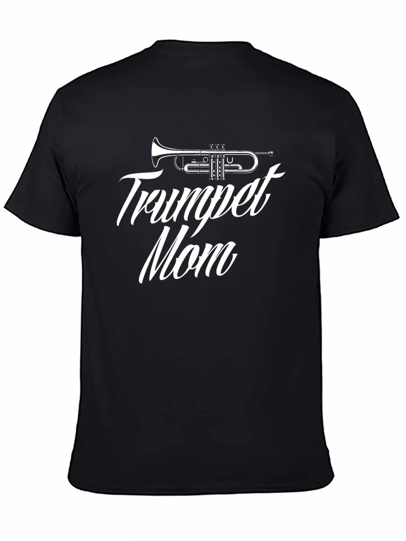 Trumpet Mom Funny Trumpet Player Gift Breathable Soft Cotton T-Shirt – Timeless Casual Look