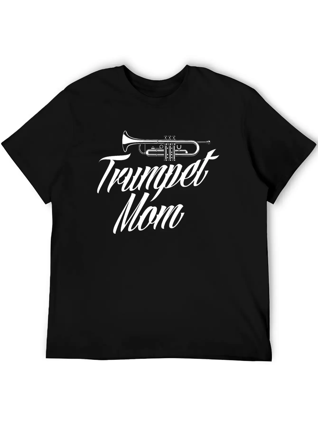 Trumpet Mom Funny Trumpet Player Gift Breathable Soft Cotton T-Shirt – Timeless Casual Look