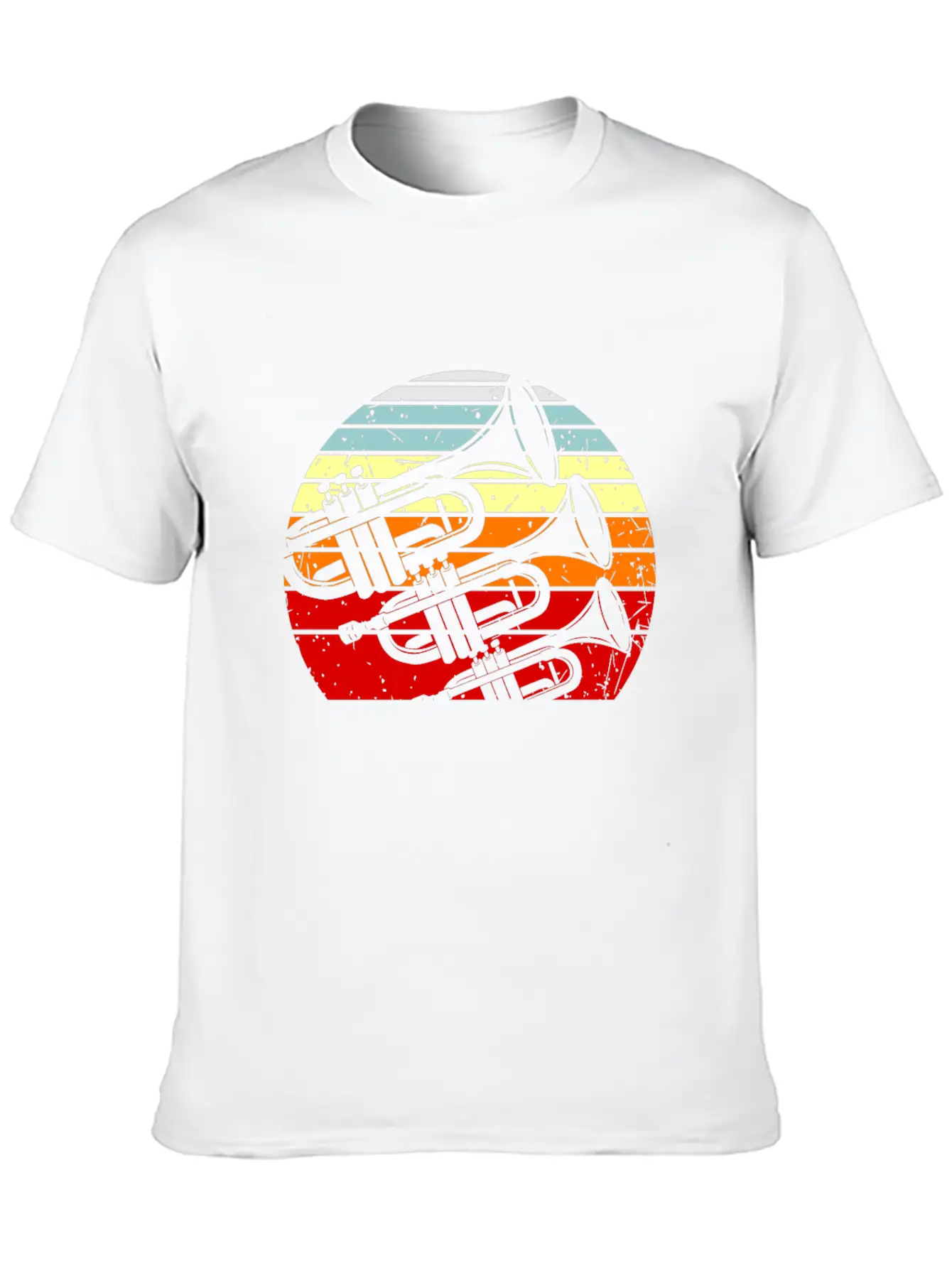 Trumpet Play Trumpet Band Gift Timeless Short Sleeve Tee – Comfy And Minimalist Design