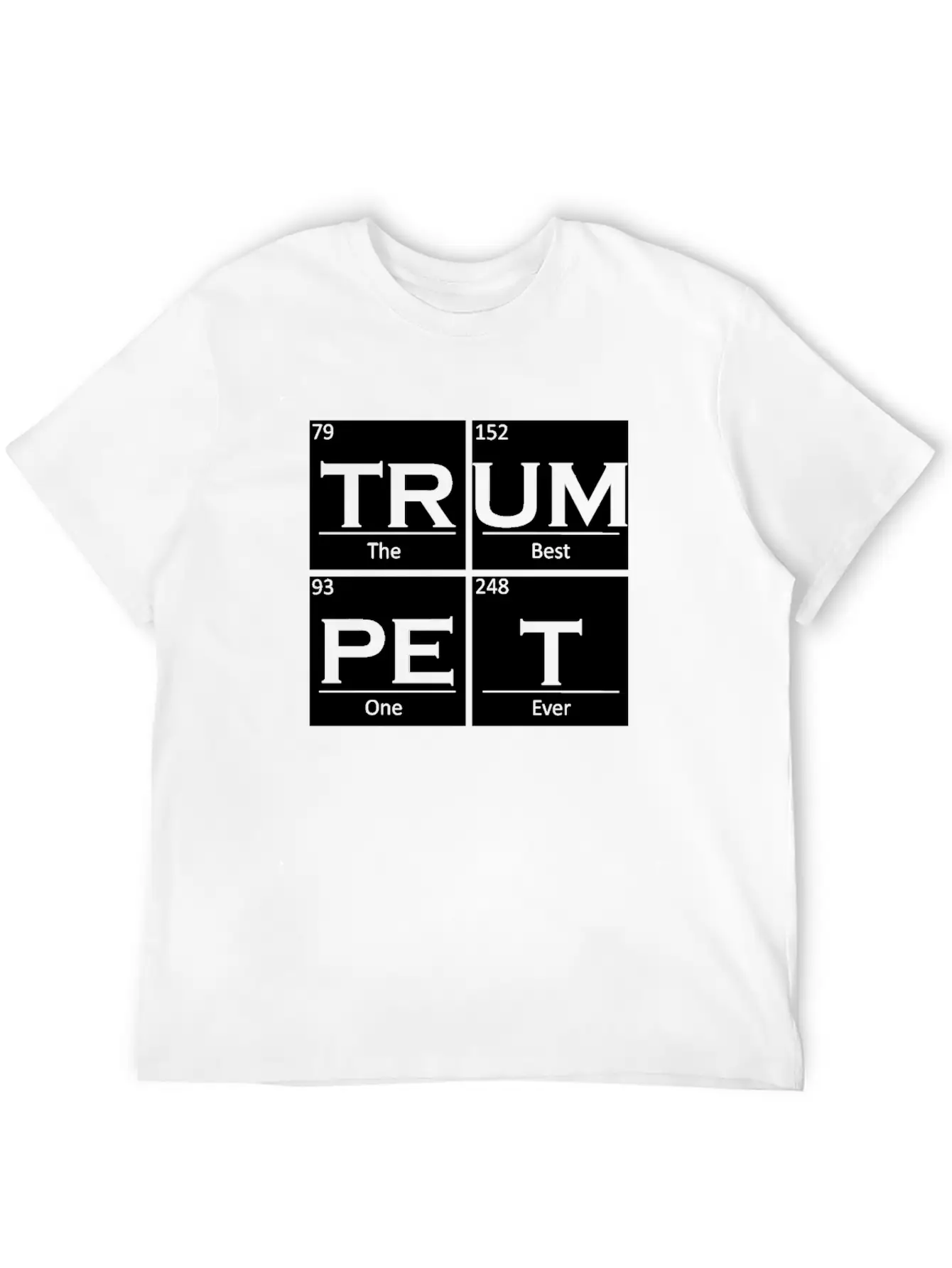 Trumpet Player Chemistry Elements Trumpeter Breathable Graphic T-Shirt – Perfect For Casual Days
