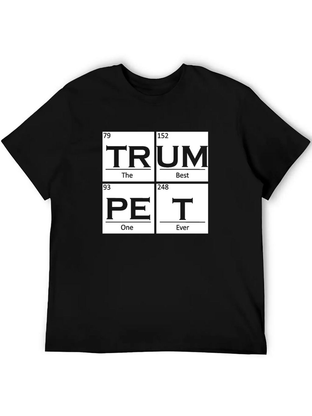Trumpet Player Chemistry Elements Trumpeter Breathable Graphic T-Shirt – Perfect For Casual Days