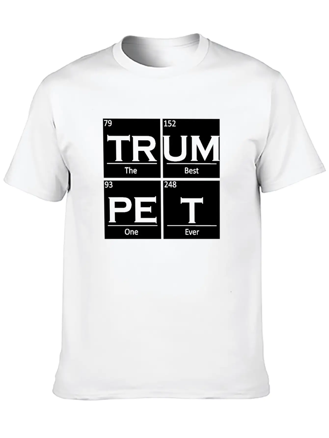 Trumpet Player Chemistry Elements Trumpeter Breathable Graphic T-Shirt – Perfect For Casual Days
