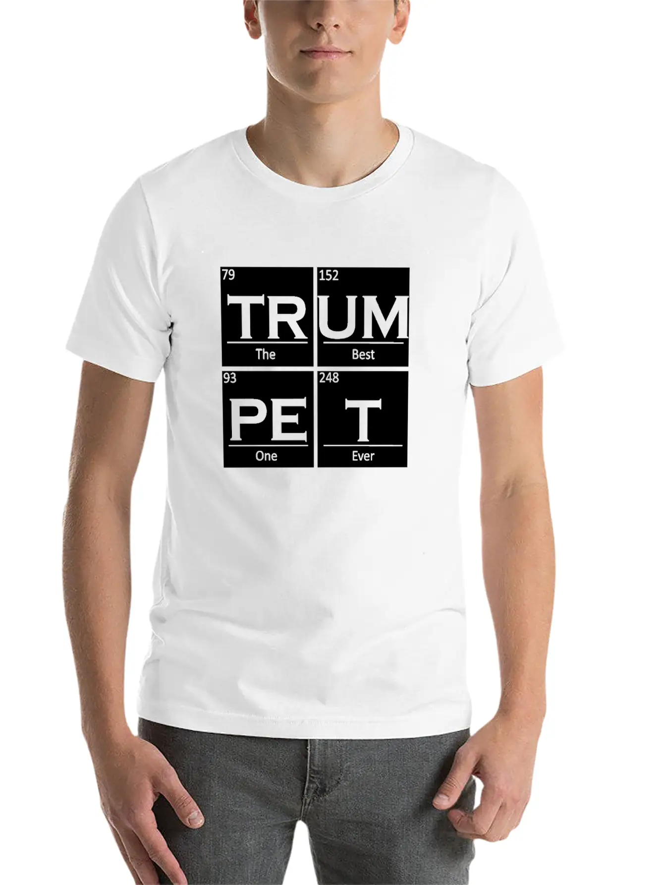 Trumpet Player Chemistry Elements Trumpeter Breathable Graphic T-Shirt – Perfect For Casual Days