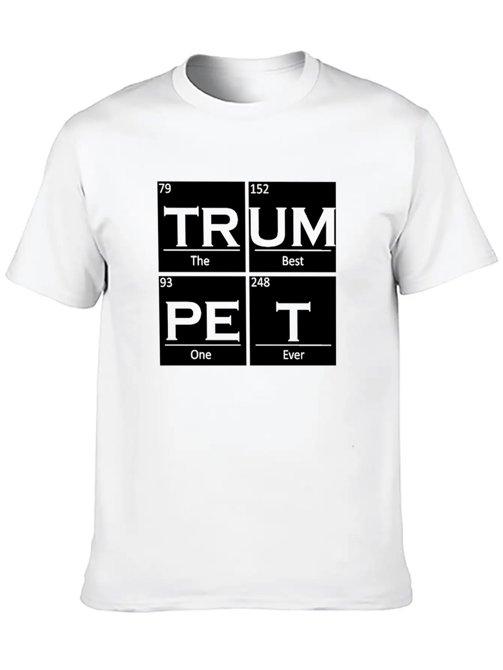 Trumpet Player Chemistry Elements Trumpeter Essential Cotton Tee For Daily Outfits – Unisex Style