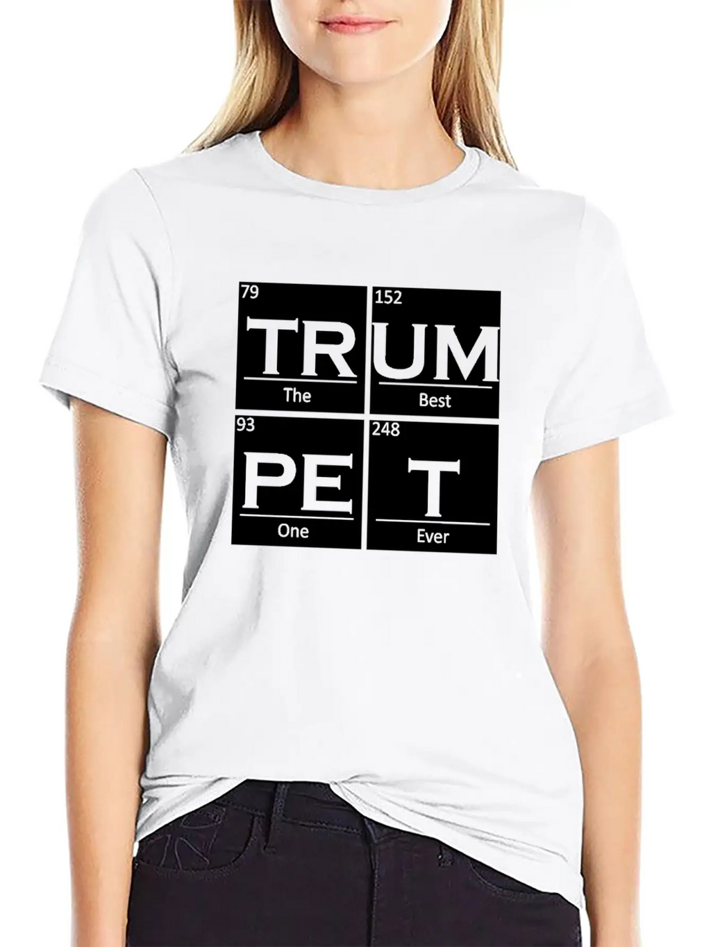 Trumpet Player Chemistry Elements Trumpeter Essential Cotton Tee For Daily Outfits – Unisex Style