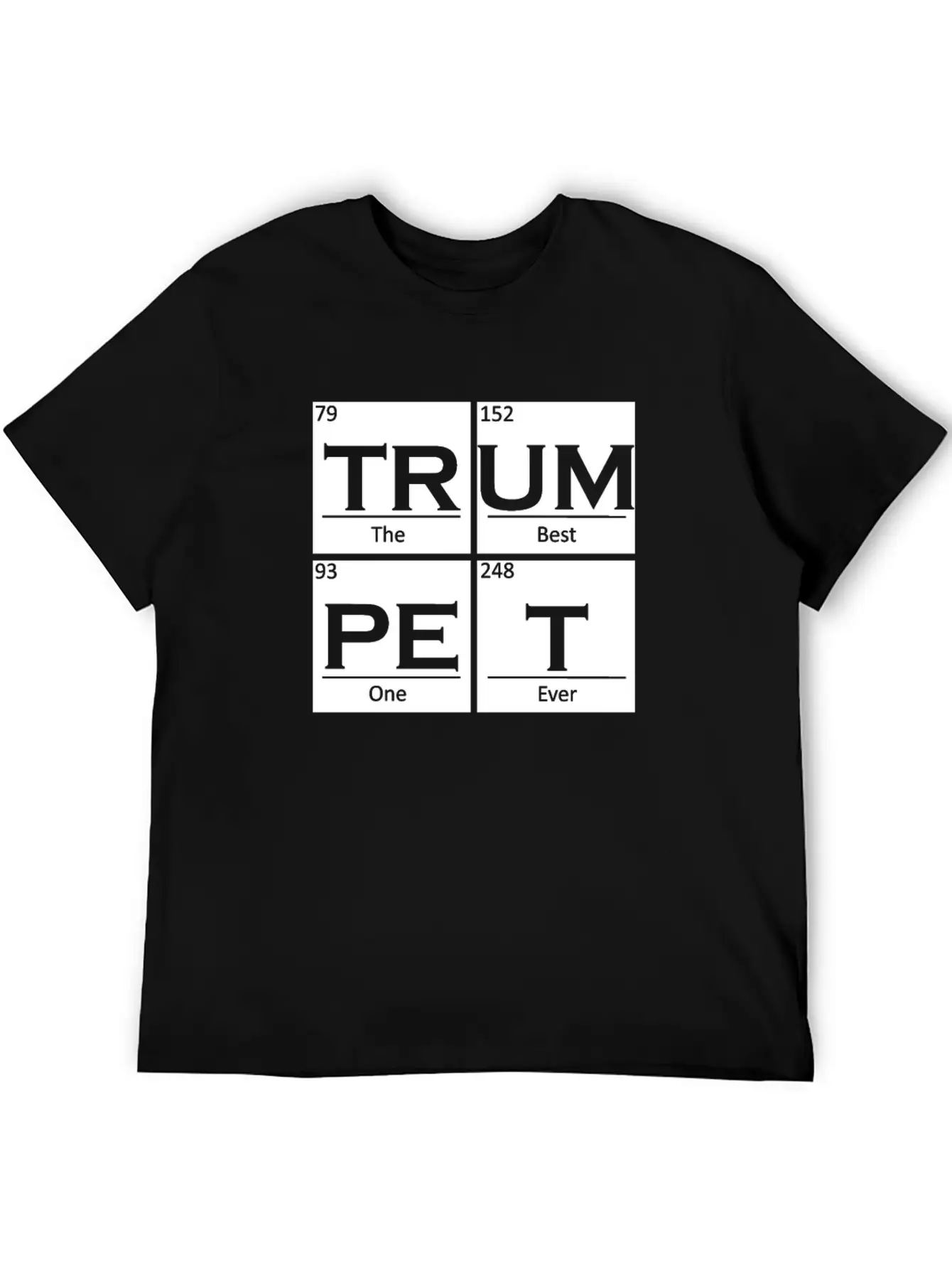 Trumpet Player Chemistry Elements Trumpeter Essential Cotton Tee For Daily Outfits – Unisex Style