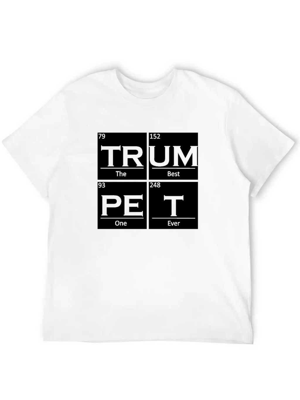Trumpet Player Chemistry Elements Trumpeter Essential Cotton Tee For Daily Outfits – Unisex Style