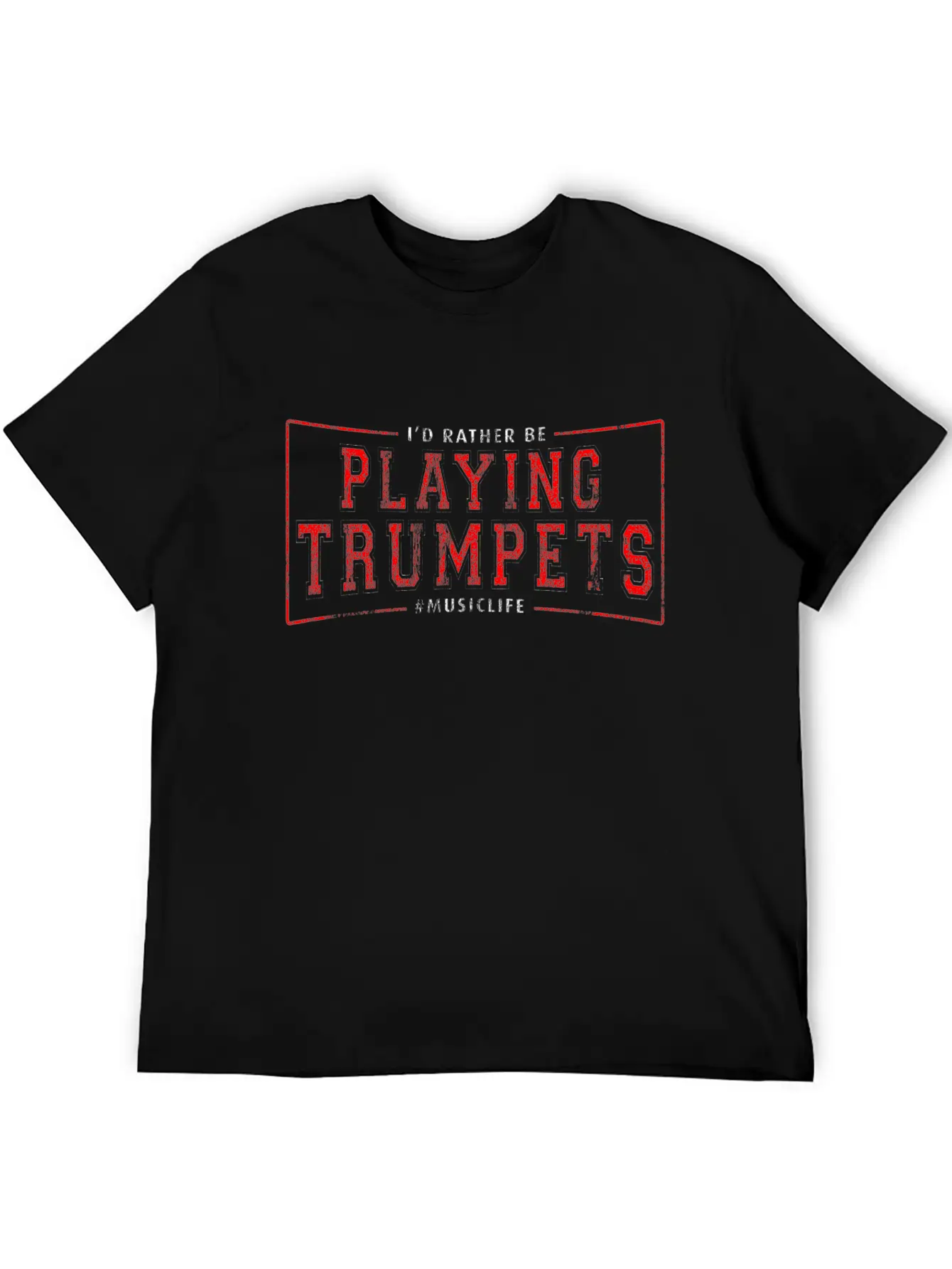 Trumpet Player Gift Unisex Casual T-Shirt – Clean Design For Daily Comfort
