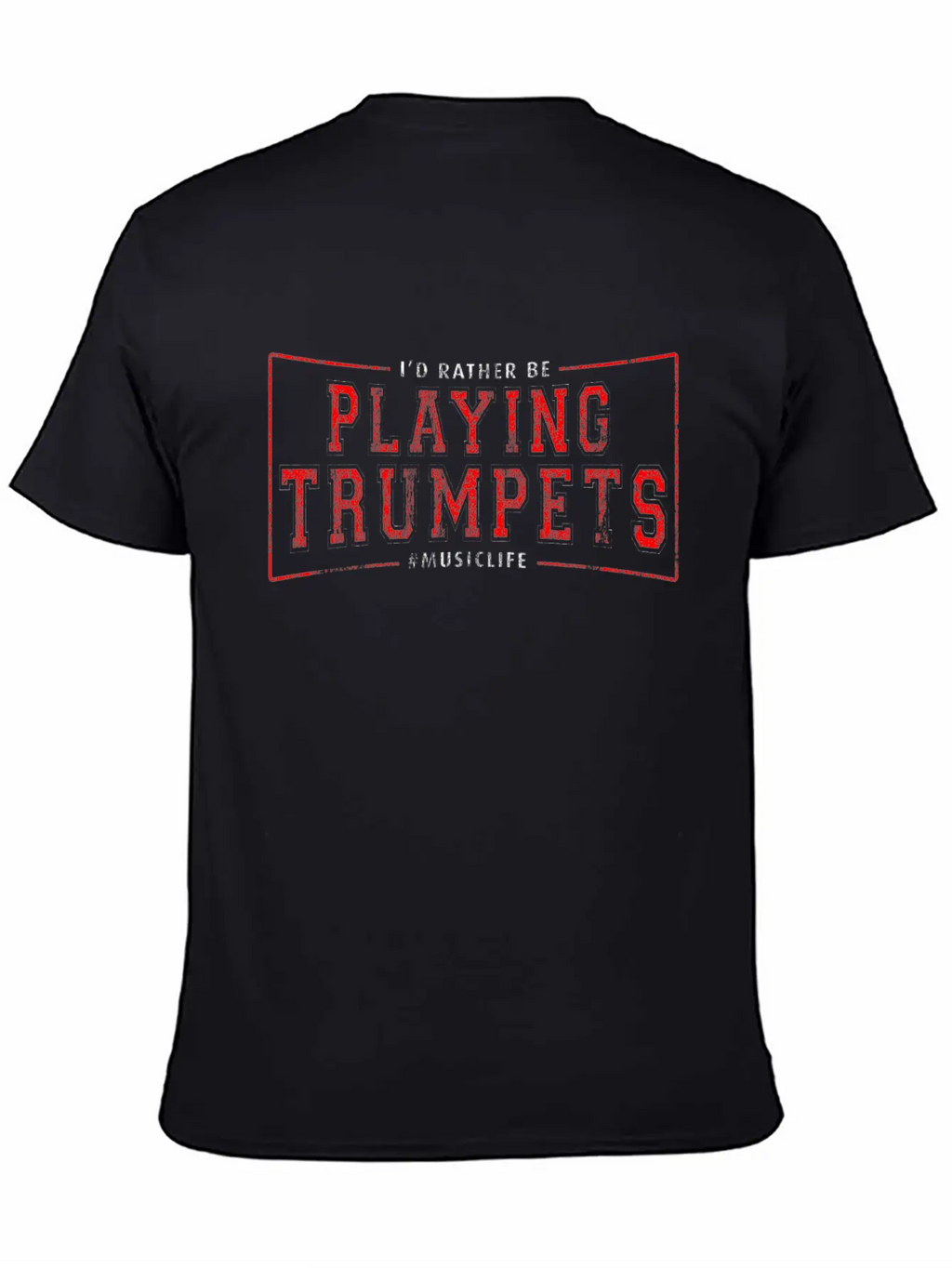 Trumpet Player Gift Unisex Casual T-Shirt – Clean Design For Daily Comfort