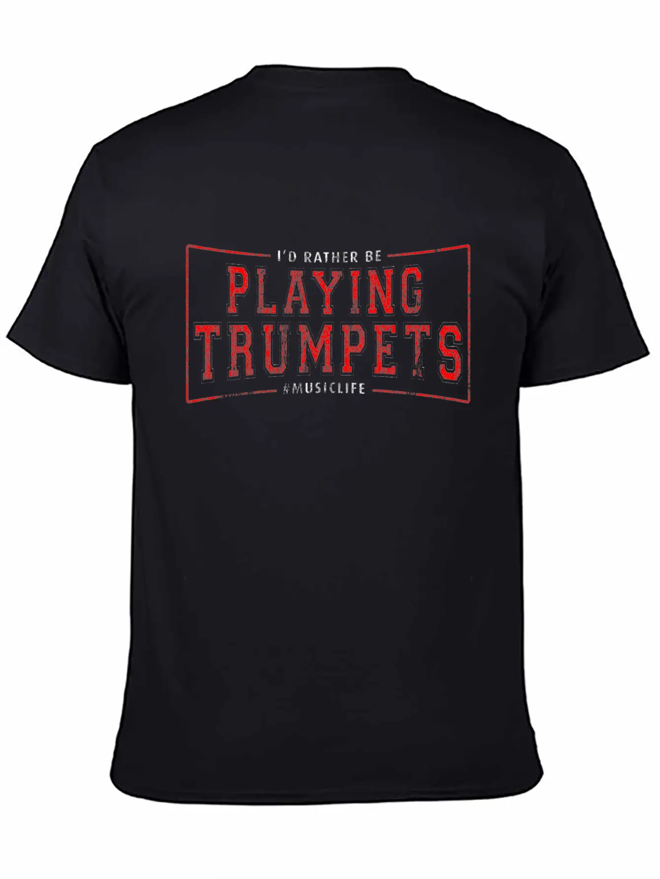 Trumpet Player Gift Unisex Casual T-Shirt – Clean Design For Daily Comfort