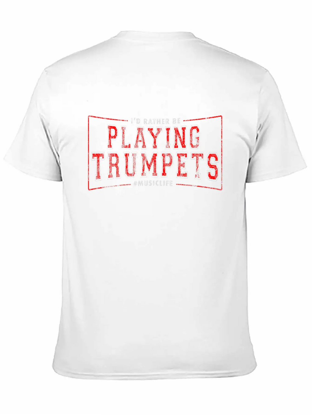 Trumpet Player Gift Unisex Casual T-Shirt – Clean Design For Daily Comfort