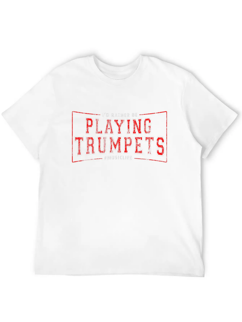 Trumpet Player Gift Unisex Casual T-Shirt – Clean Design For Daily Comfort