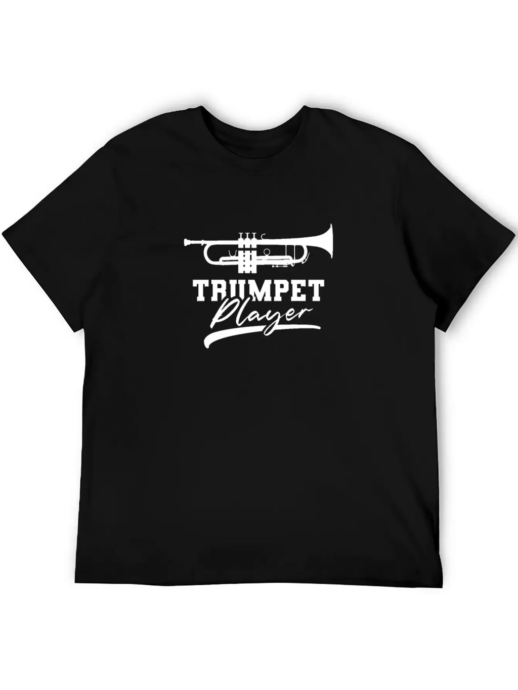 Trumpet Player Instrument Trumpeter Musician Unisex Casual T-Shirt – Clean Design For Daily Comfort