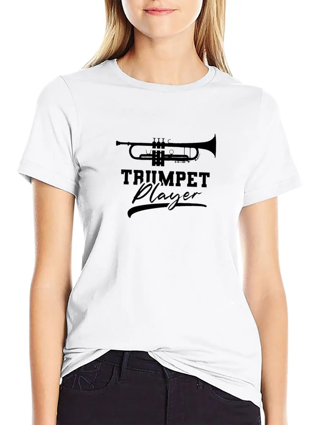 Trumpet Player Instrument Trumpeter Musician Unisex Casual T-Shirt – Clean Design For Daily Comfort