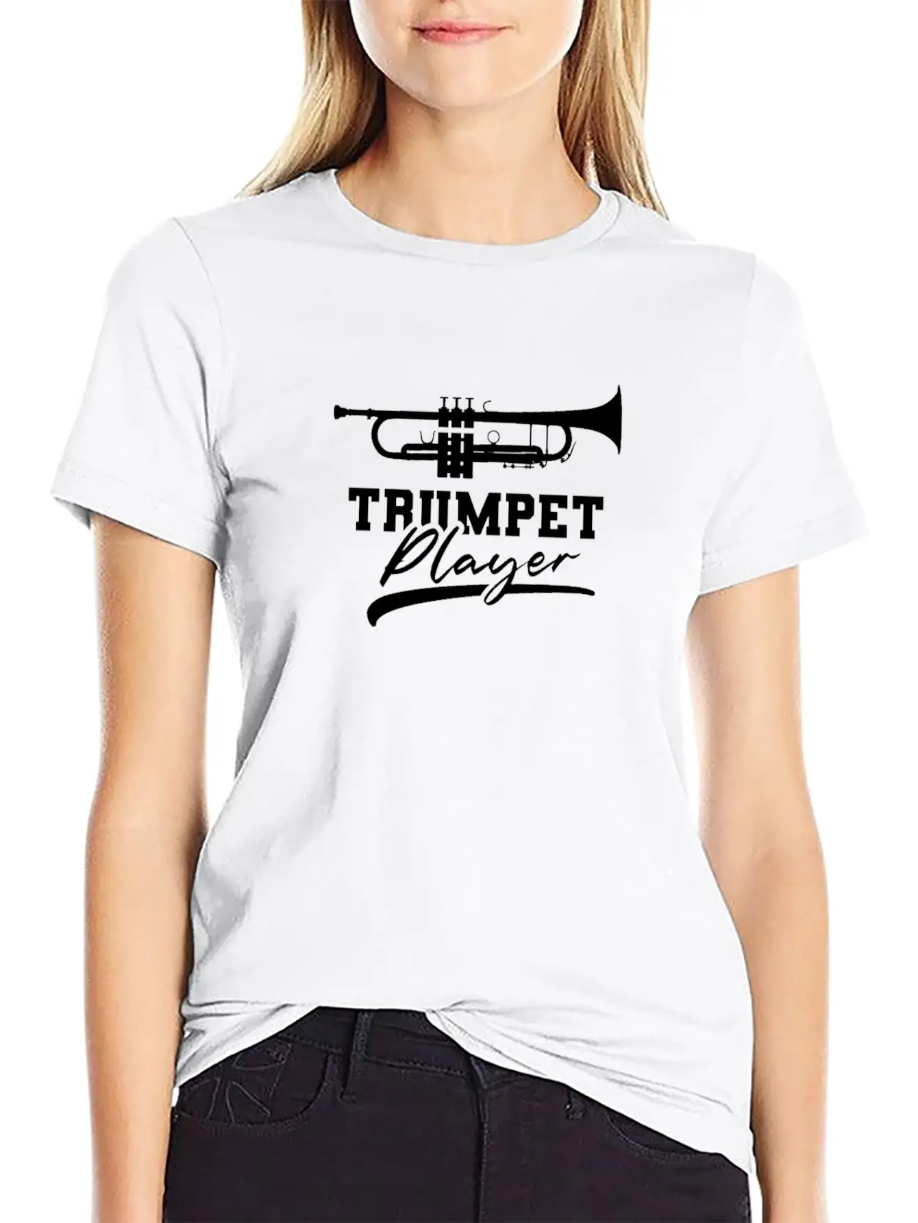 Trumpet Player Instrument Trumpeter Musician Unisex Casual T-Shirt – Clean Design For Daily Comfort