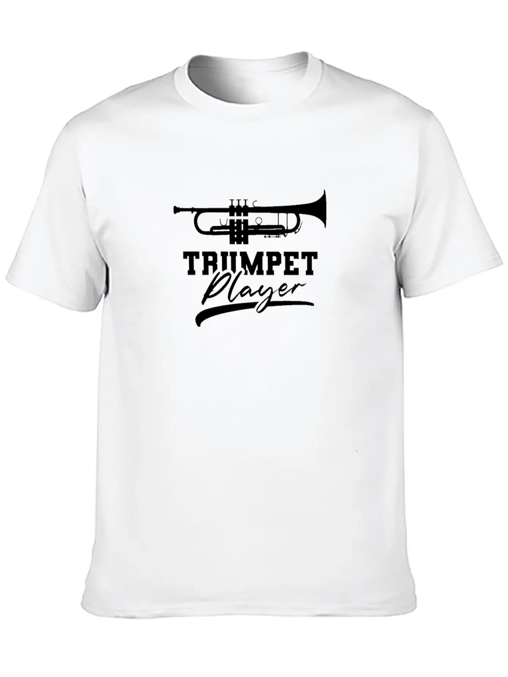 Trumpet Player Instrument Trumpeter Musician Unisex Casual T-Shirt – Clean Design For Daily Comfort