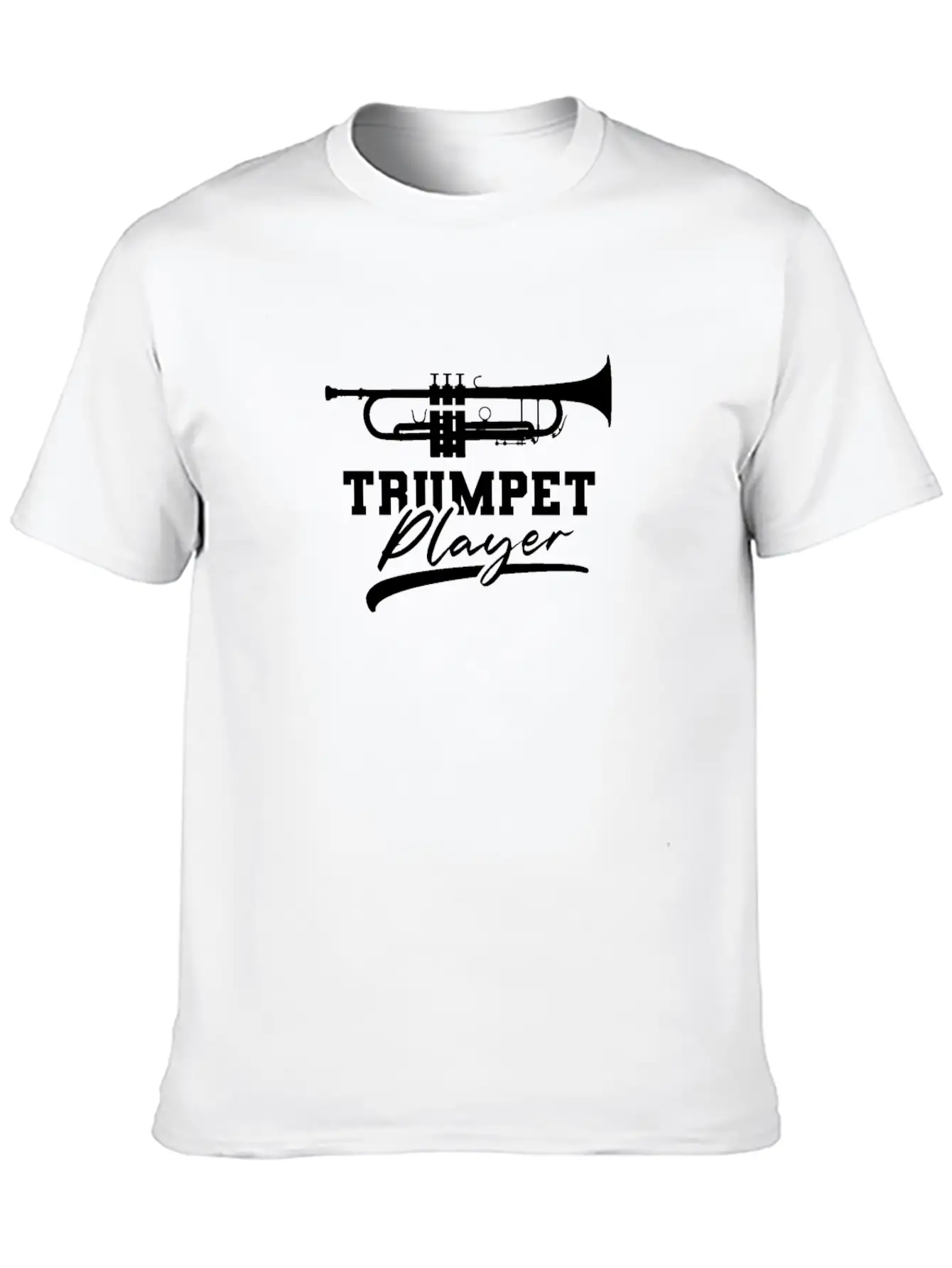 Trumpet Player Instrument Trumpeter Musician Unisex Casual T-Shirt – Clean Design For Daily Comfort