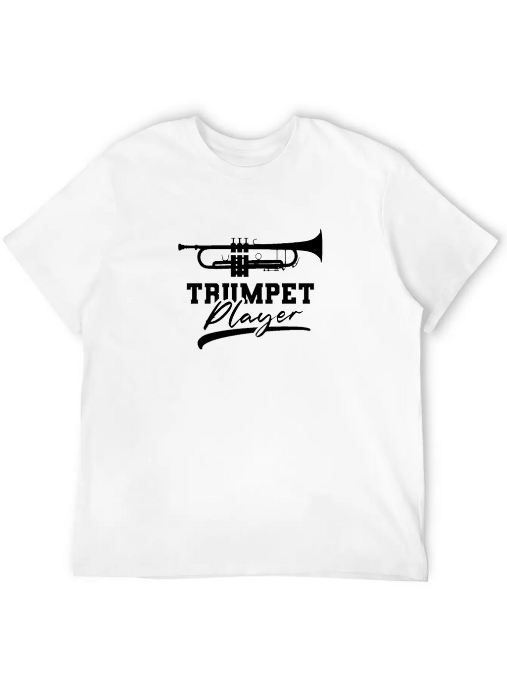 Trumpet Player Instrument Trumpeter Musician Unisex Casual T-Shirt – Clean Design For Daily Comfort
