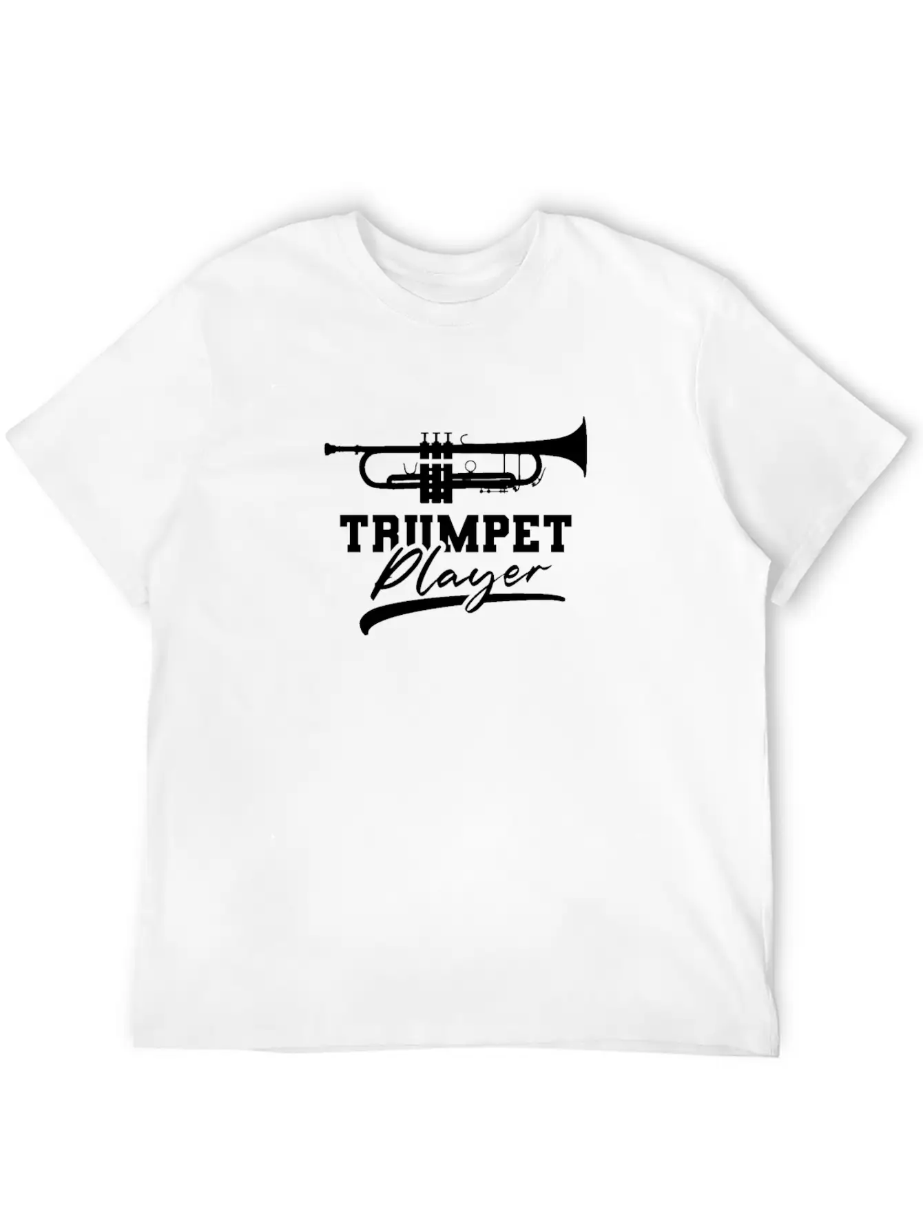 Trumpet Player Instrument Trumpeter Musician Unisex Casual T-Shirt – Clean Design For Daily Comfort