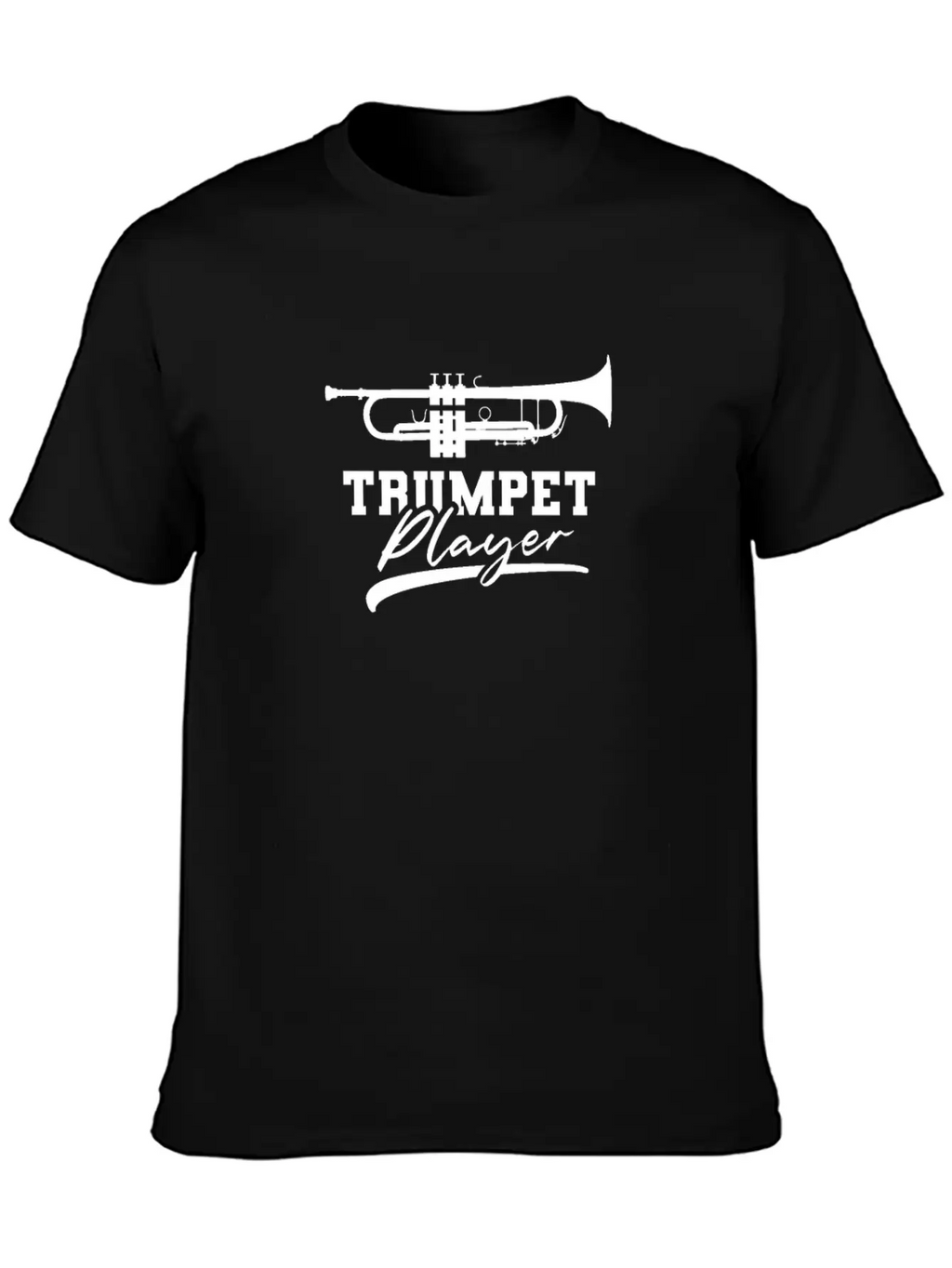 Trumpet Player Instrument Trumpeter Musician Unisex Casual T-Shirt – Clean Design For Daily Comfort