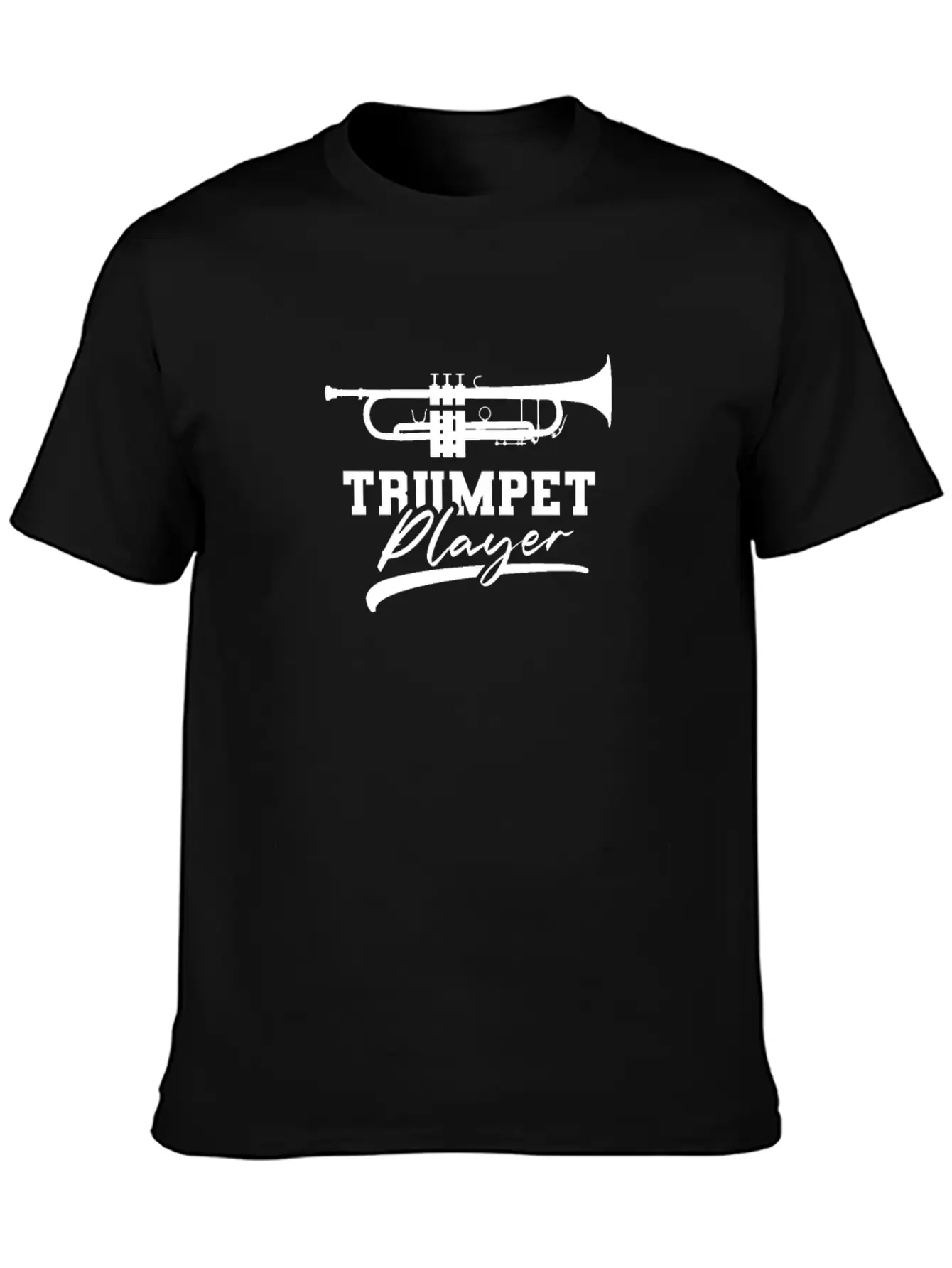 Trumpet Player Instrument Trumpeter Musician Unisex Casual T-Shirt – Clean Design For Daily Comfort