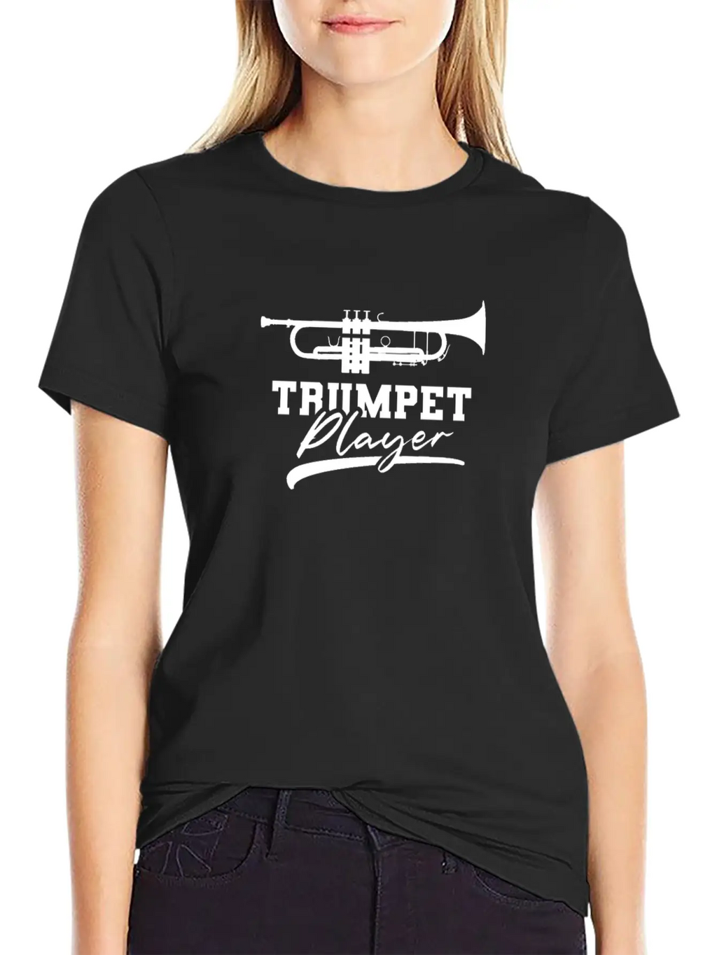 Trumpet Player Instrument Trumpeter Musician Unisex Casual T-Shirt – Clean Design For Daily Comfort