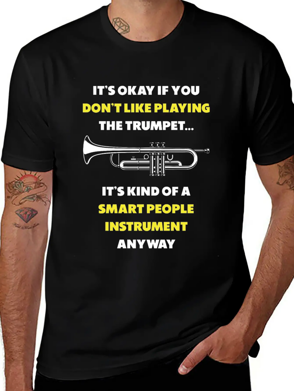 Trumpet Relaxed Everyday Tee – Lightweight And Durable Cotton