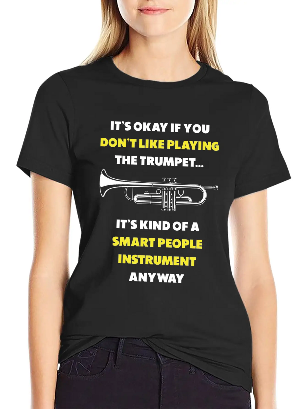 Trumpet Relaxed Everyday Tee – Lightweight And Durable Cotton