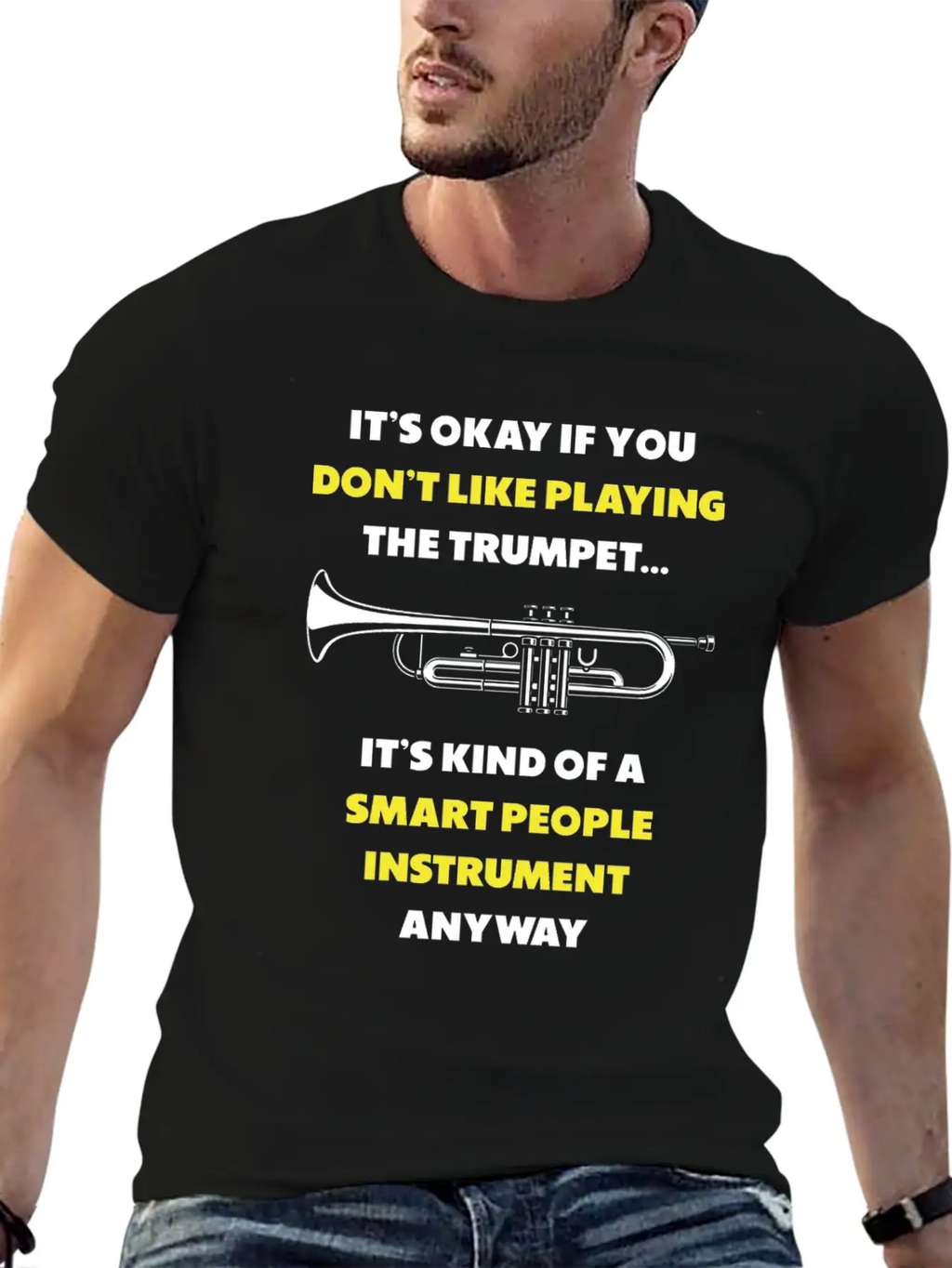 Trumpet Relaxed Everyday Tee – Lightweight And Durable Cotton
