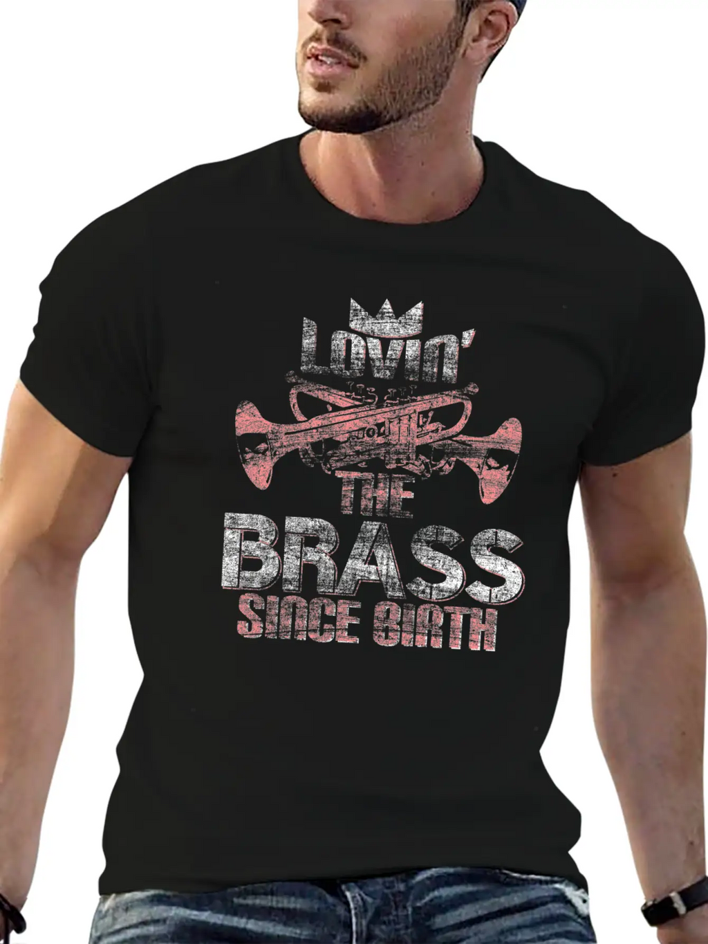 Trumpet Since Birth Breathable Soft Cotton T-Shirt – Timeless Casual Look