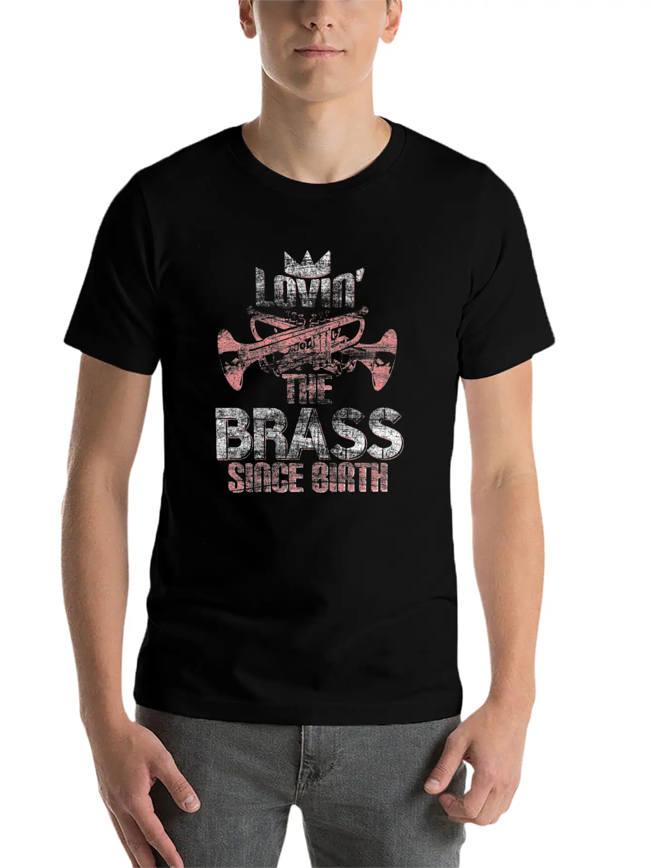 Trumpet Since Birth Breathable Soft Cotton T-Shirt – Timeless Casual Look