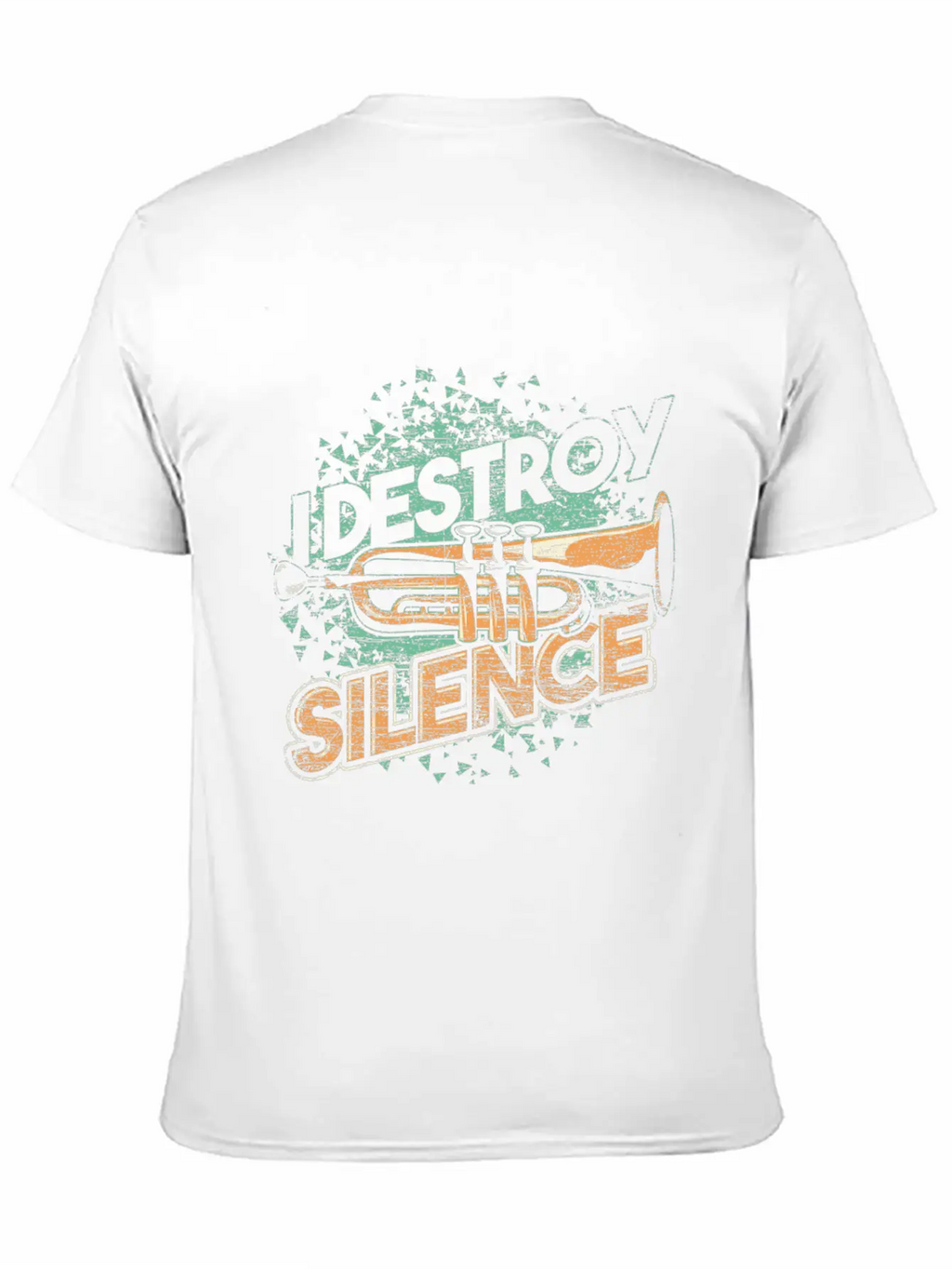Trumpet Sound Breathable Soft Cotton T-Shirt – Timeless Casual Look