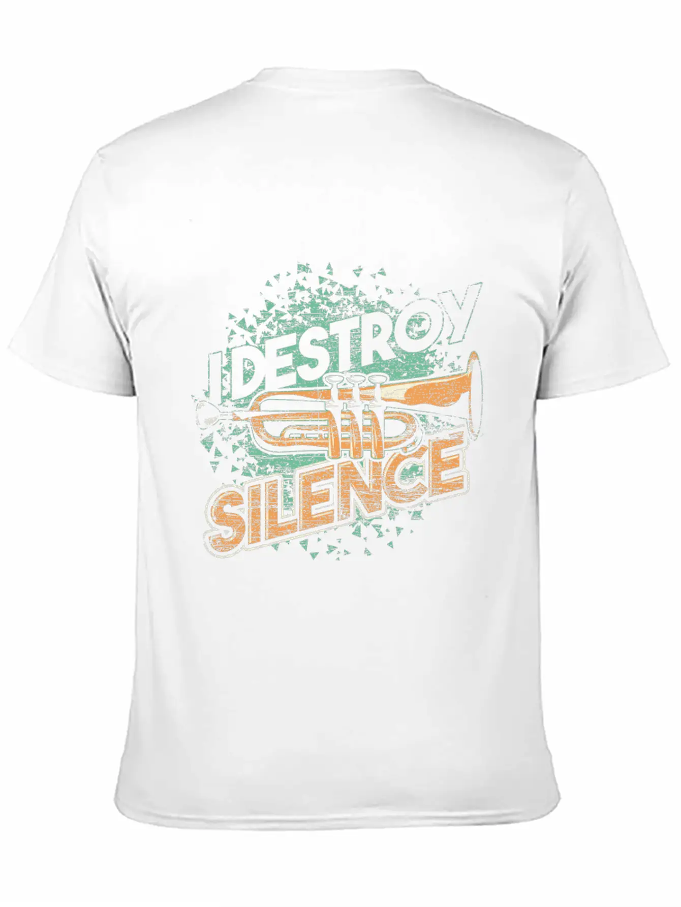Trumpet Sound Breathable Soft Cotton T-Shirt – Timeless Casual Look