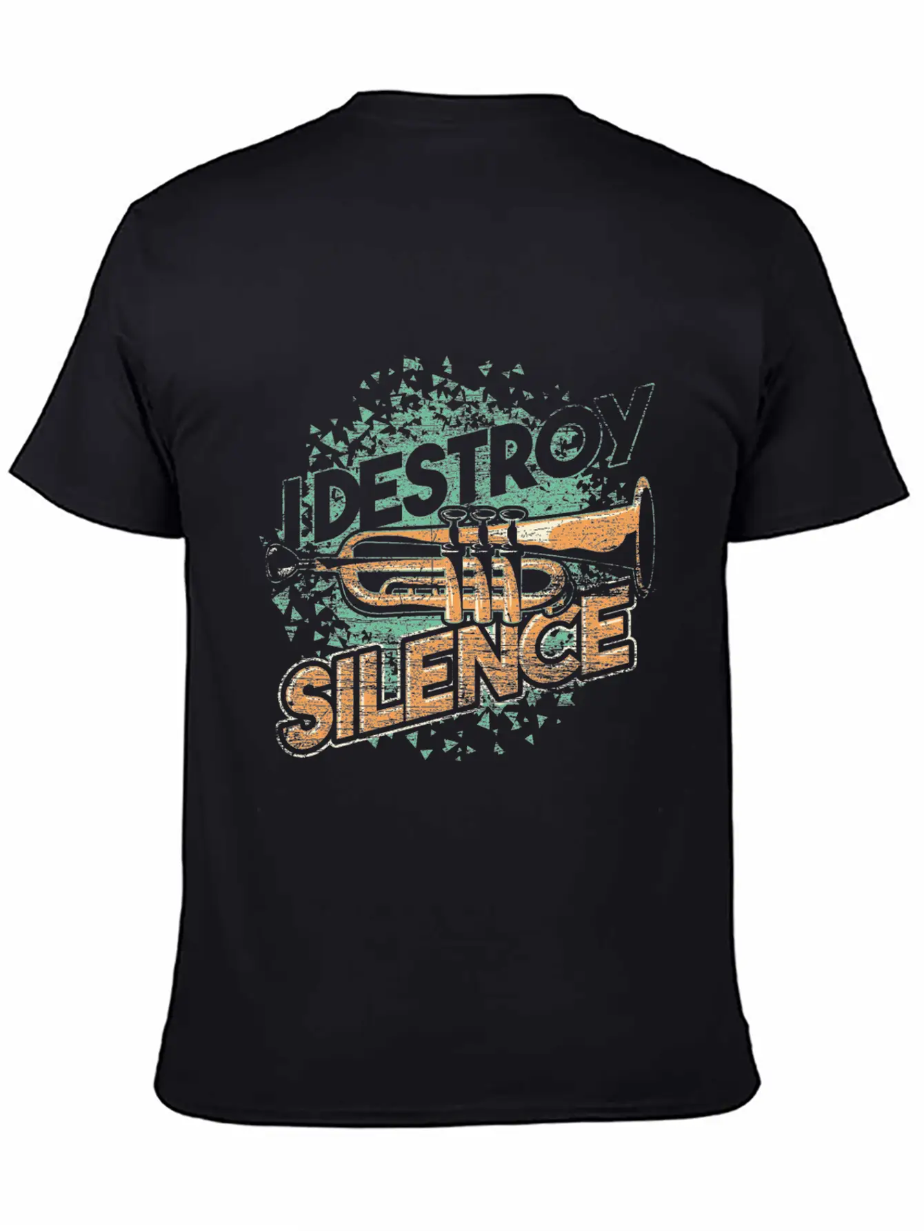 Trumpet Sound Breathable Soft Cotton T-Shirt – Timeless Casual Look