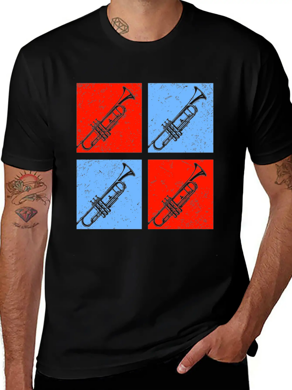 Trumpet Stylish Everyday T-Shirt – Unisex Basic Cotton Tee