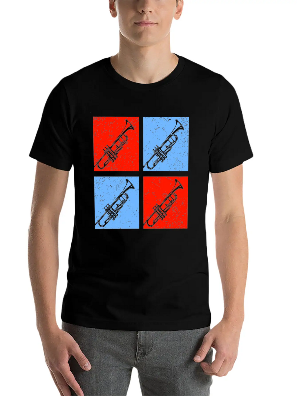 Trumpet Stylish Everyday T-Shirt – Unisex Basic Cotton Tee