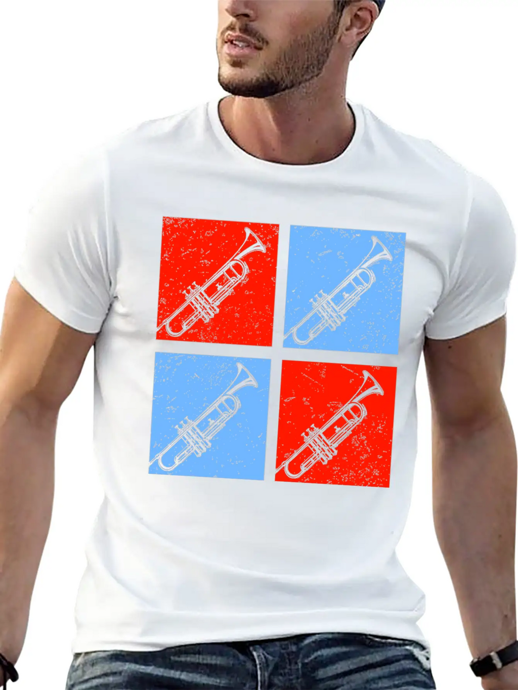 Trumpet Stylish Everyday T-Shirt – Unisex Basic Cotton Tee
