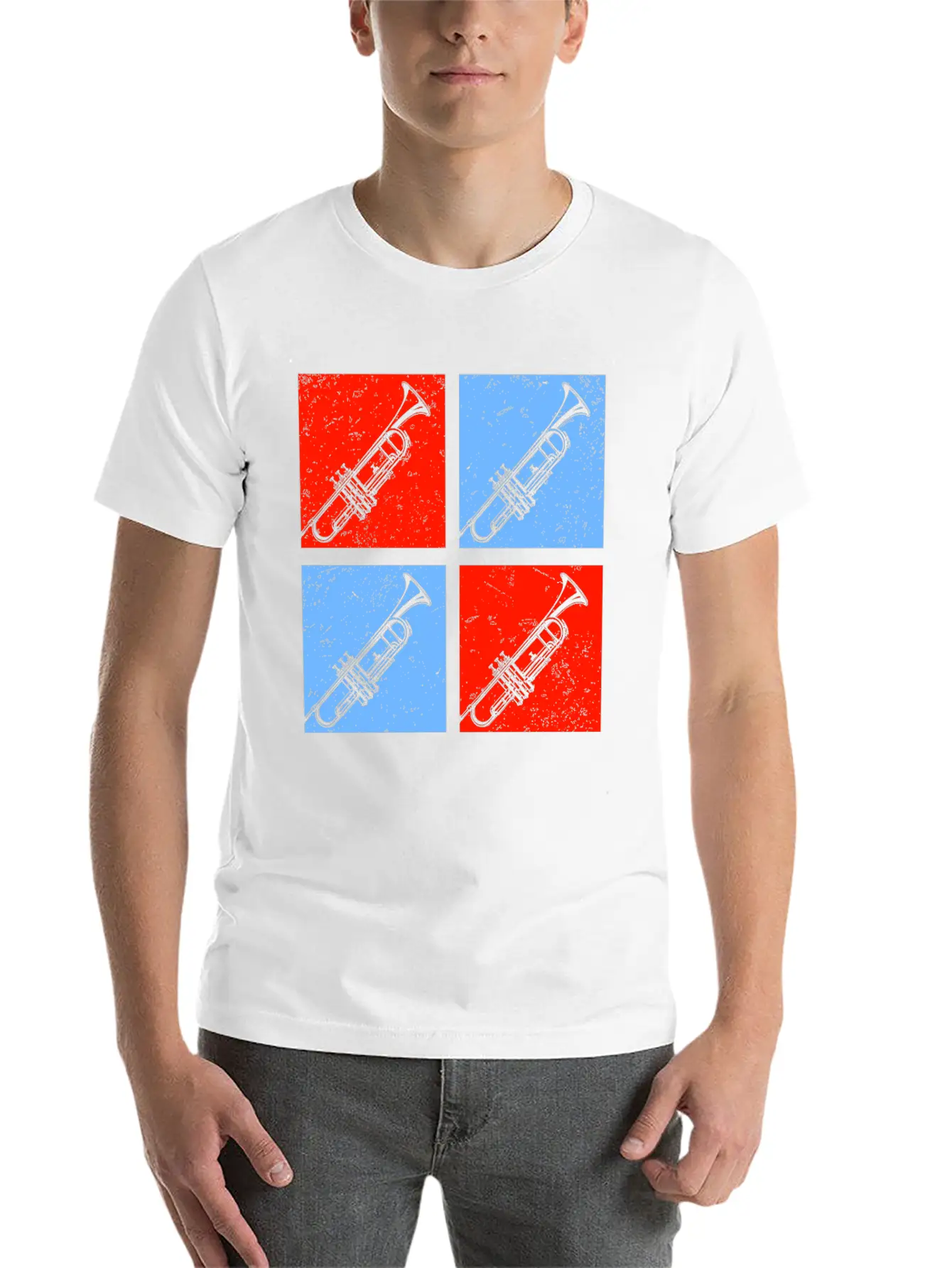 Trumpet Stylish Everyday T-Shirt – Unisex Basic Cotton Tee