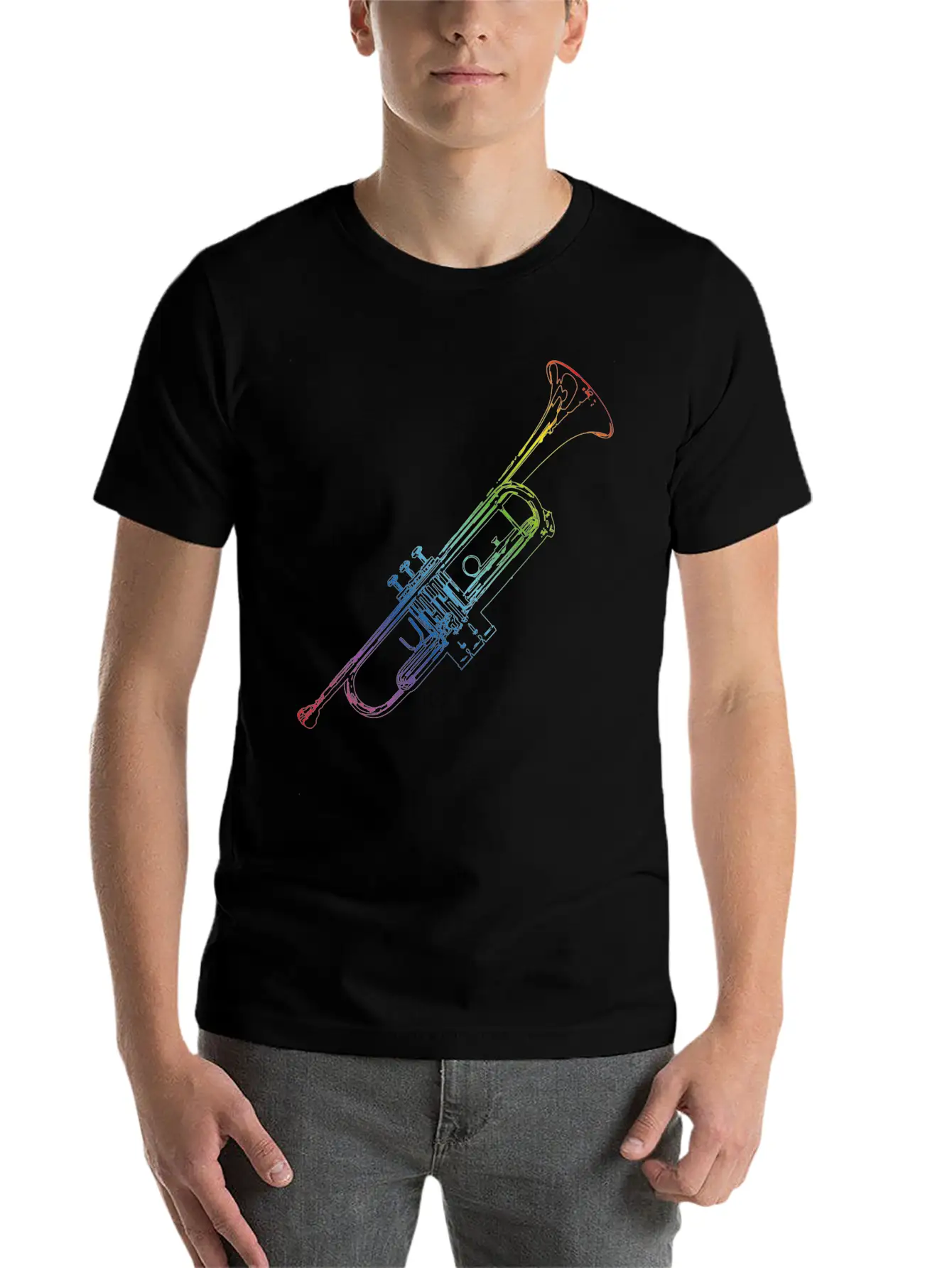 Trumpeter Stylish Everyday T-Shirt – Unisex Basic Cotton Tee