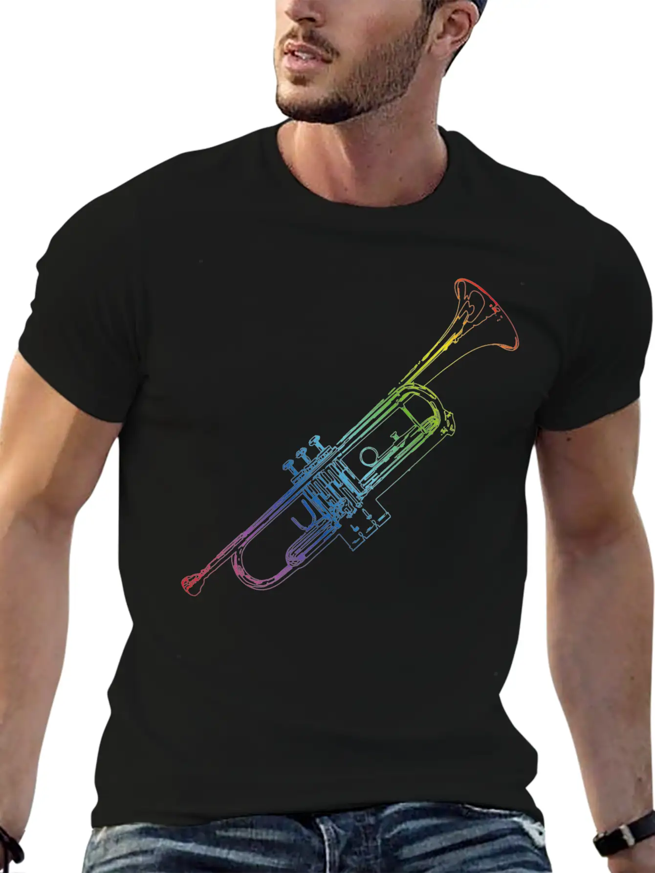 Trumpeter Stylish Everyday T-Shirt – Unisex Basic Cotton Tee