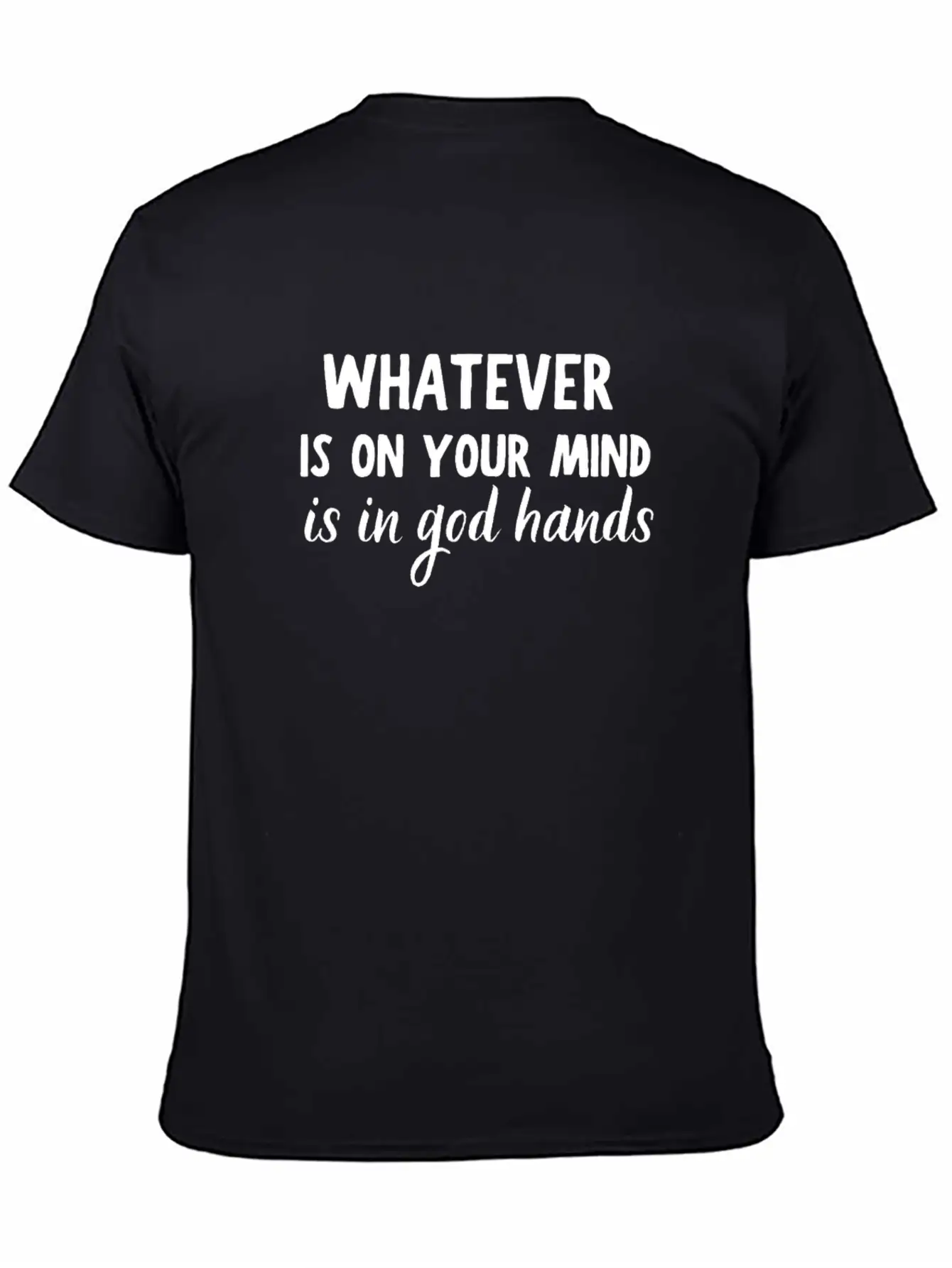 Trust In God Breathable Soft Cotton T-Shirt – Timeless Casual Look
