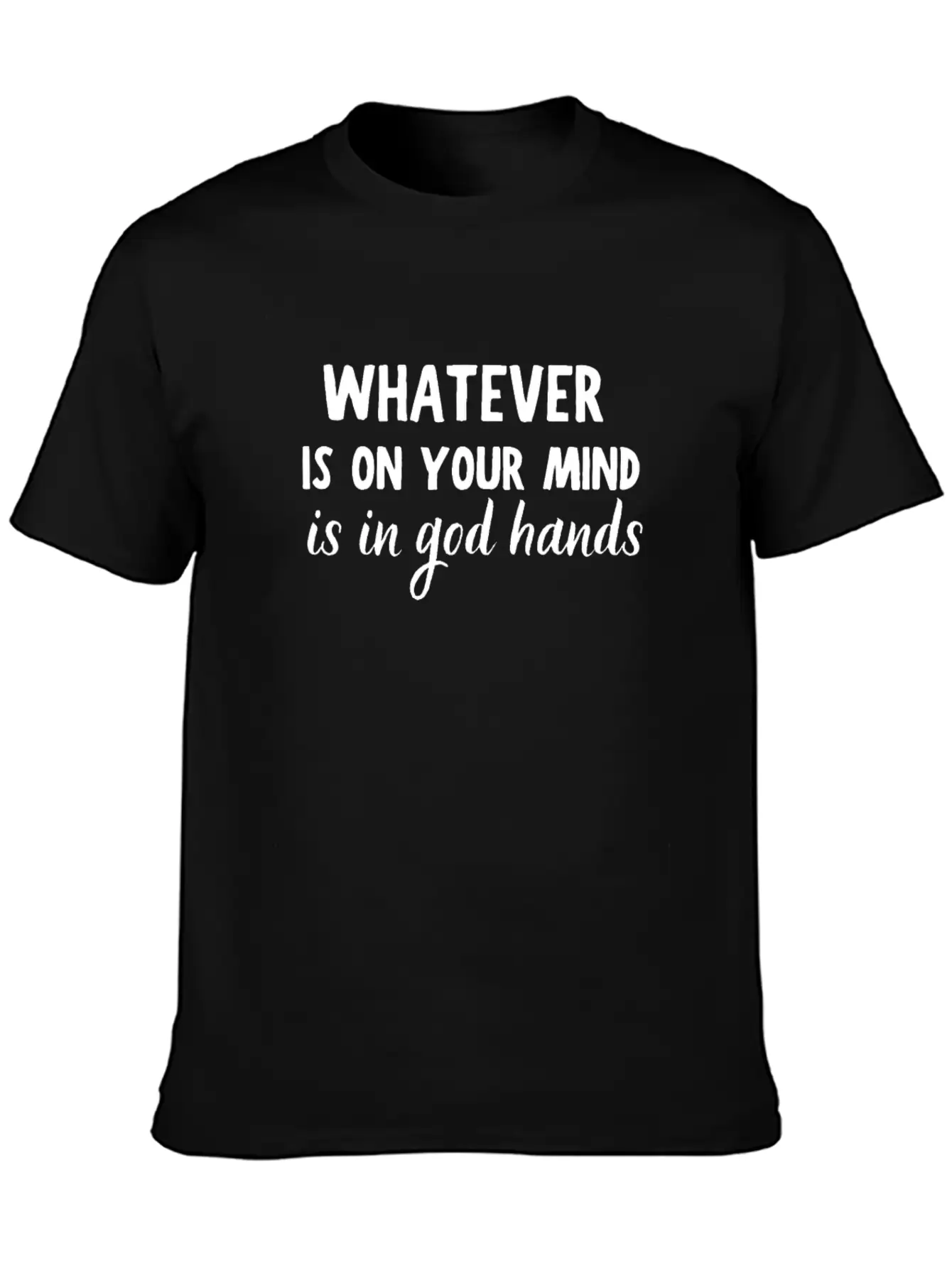 Trust In God Breathable Soft Cotton T-Shirt – Timeless Casual Look