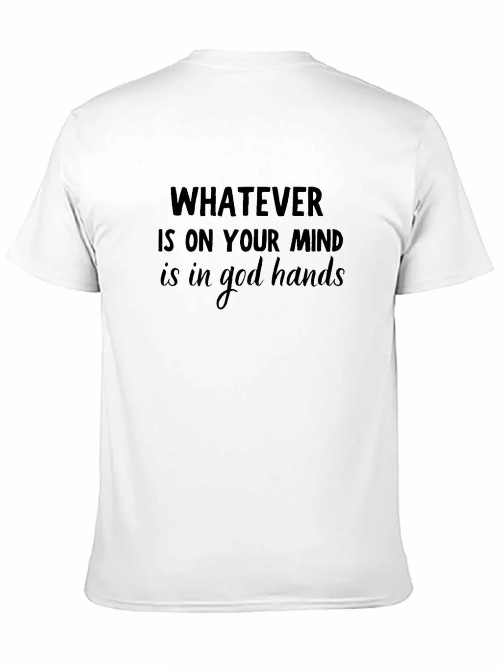 Trust In God Breathable Soft Cotton T-Shirt – Timeless Casual Look