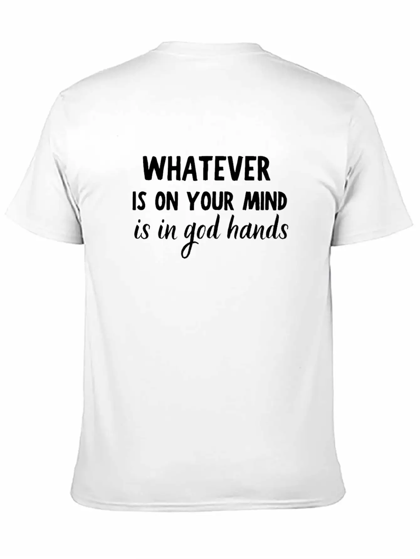Trust In God Breathable Soft Cotton T-Shirt – Timeless Casual Look